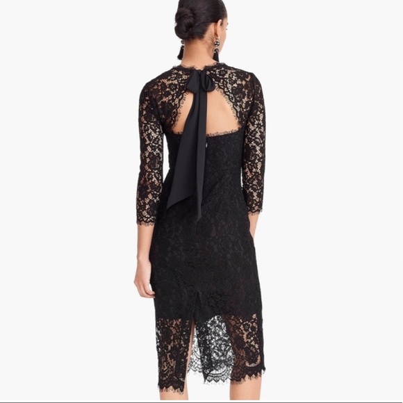 J. Crew Lace Sheath Dress in Spicy Jade - Picture 8 of 16